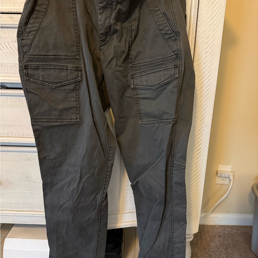 LOFT women’s  Charcoal Cargo Pants